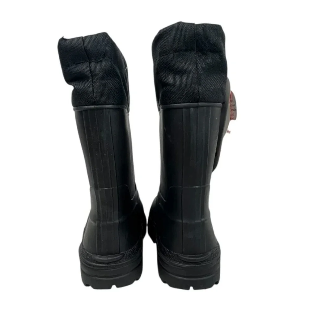 Wonder Nation‎ Unisex Size 9 Black Winter Insulated To -25 degrees Rubber Boots